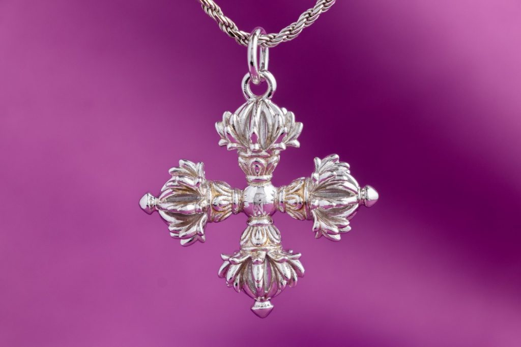 护身法器-九股金刚杵项链